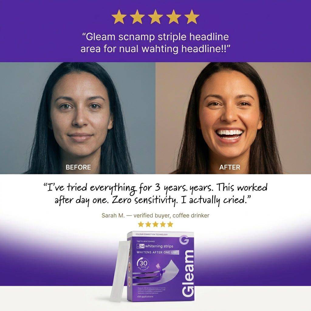 GLEAM Whitening Strips