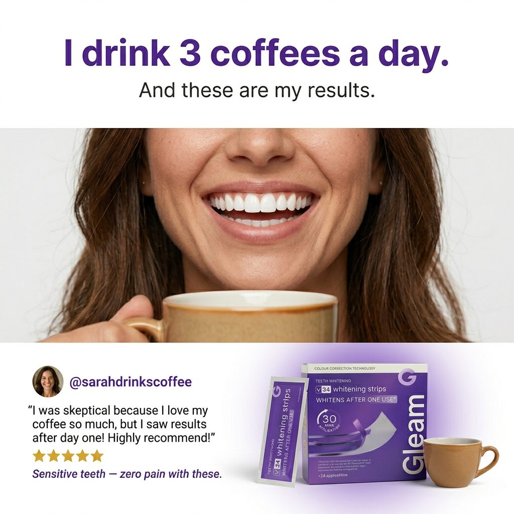 GLEAM Whitening Strips